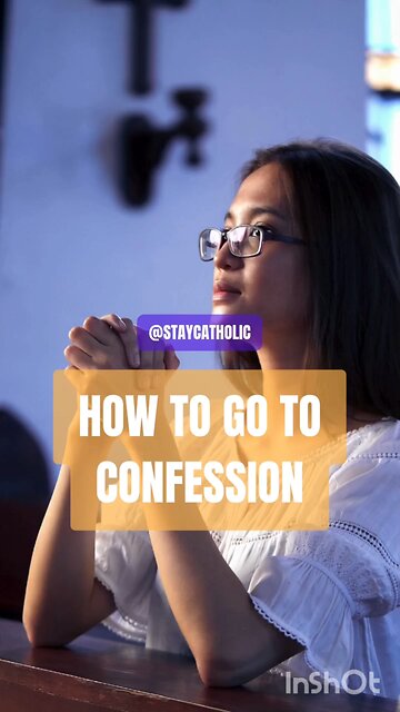 HOW TO GO TO CONFESSION? #truth #jesus #Catholic #mary #joseph #ihs #bible #christ #christian #Saint