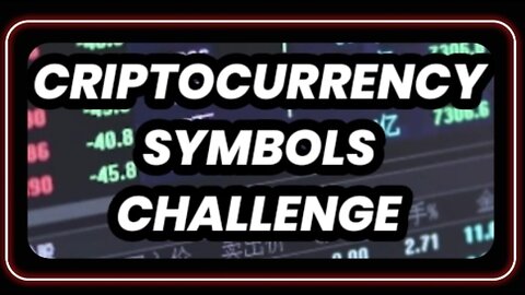 Criptocurrency Symbols Challenge