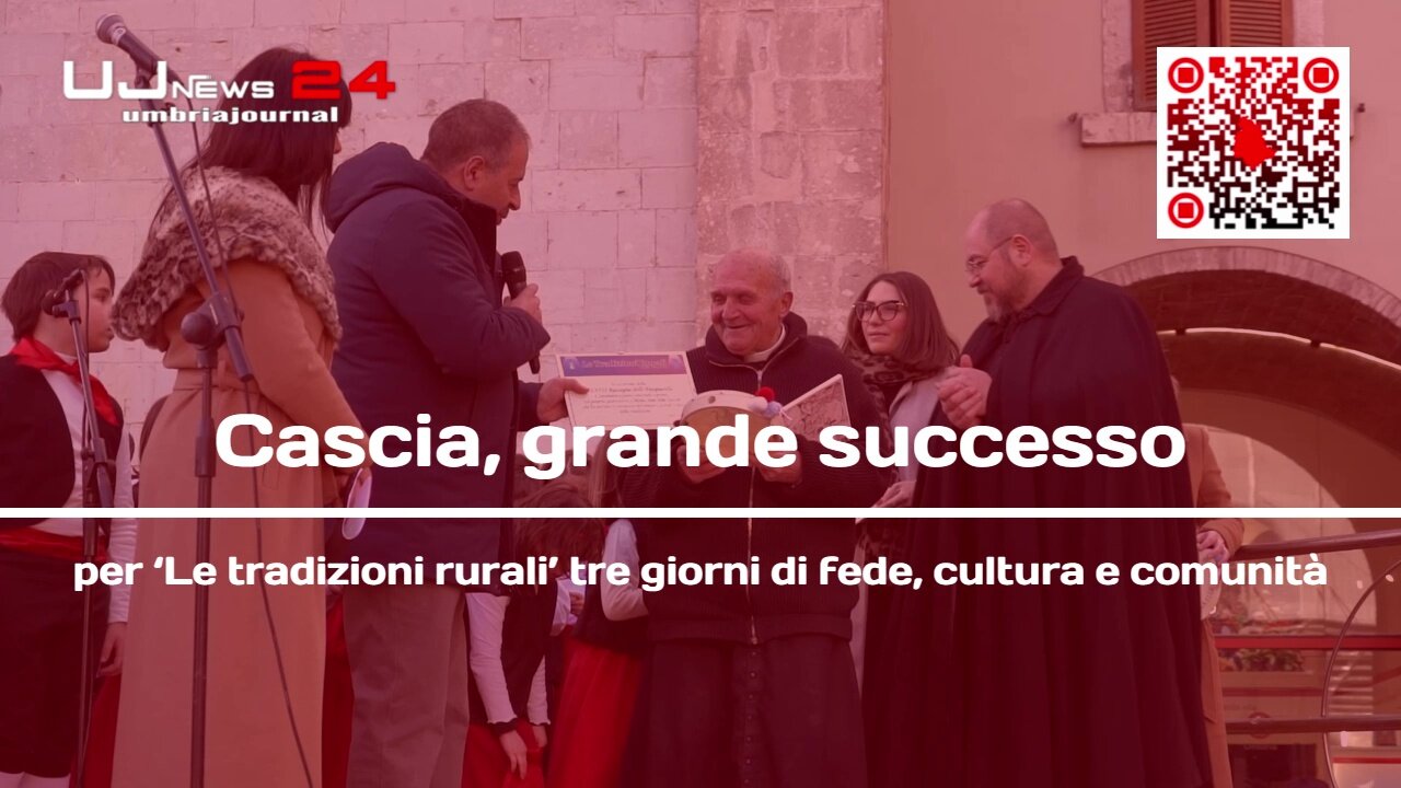 Cascia, grande successo per ‘Le tradizioni rurali’ tre giorni di fede, cultura e comunità