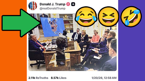 🔴LIVE: The EU Continues To Panic Over Greenland, UK Gives Island with US Military Away 🟠⚪🟣