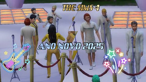 Ano Novo 2025-2026 The Sims 4 Festa De Fim De Ano