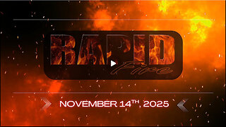 HUGE INTEL...RAPID FIRE - November 14th, 2025 - Phil Godlewski