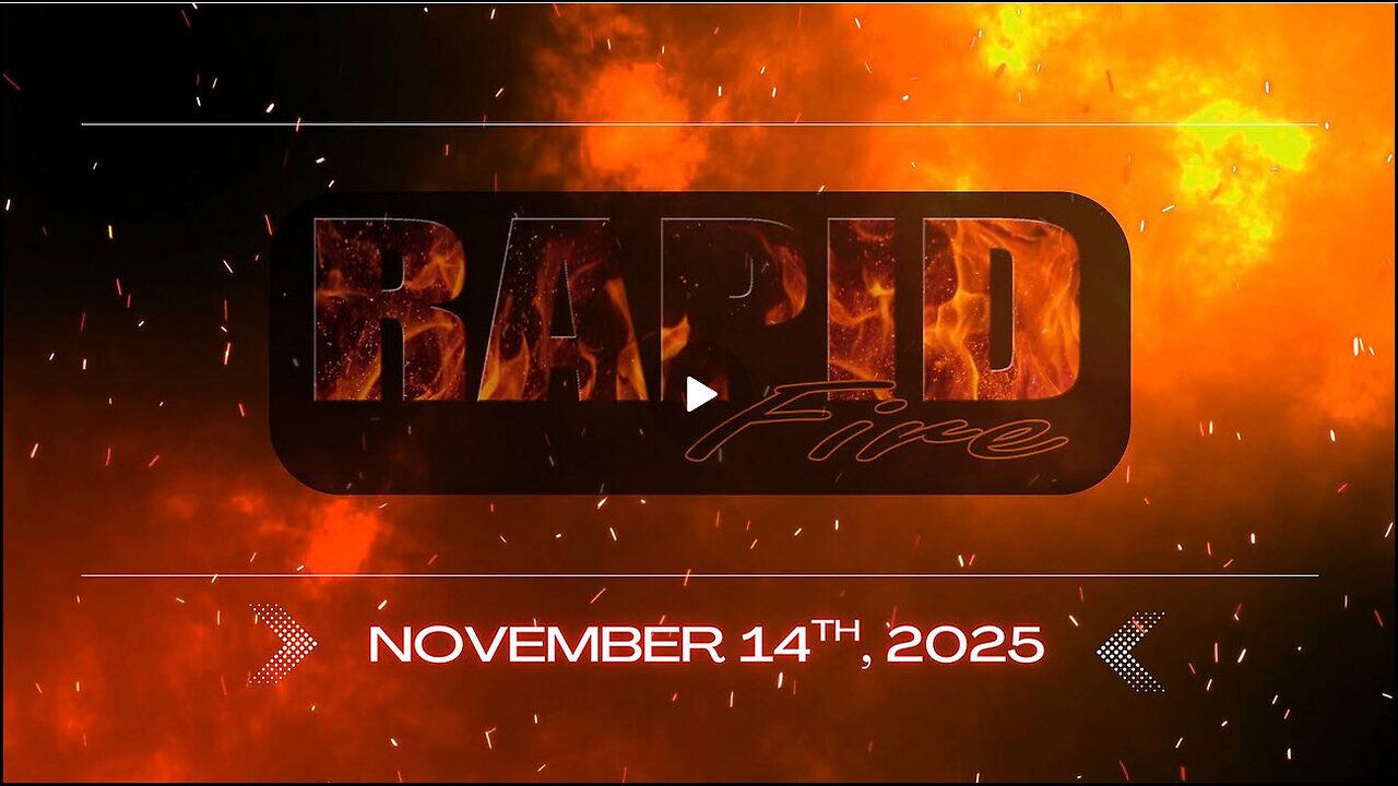 HUGE INTEL...RAPID FIRE - November 14th, 2025 - Phil Godlewski