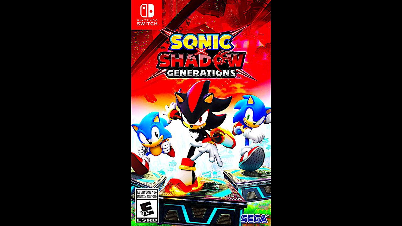 Sonic X Shadow Generations 🦔❌🐱‍👤 (Nintendo Switch OLED🎮)