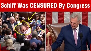 CROWD ERUPTS - Adam Schiff Ran Away In SHAME After GOP Rep. Bangs Gavel On His Censure!