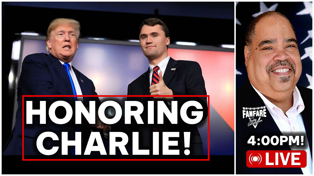 BREAKING NEWS: PRESIDENT TRUMP POSTHUMOUSLY AWARDS CHARLIE KIRK THE MEDAL OF FREEDOM!