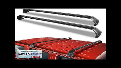 KitsPro 260lb Roof Rack Cross Bars for 2007-2024 Jeep Wrangler 2020-2024 Jeep Review