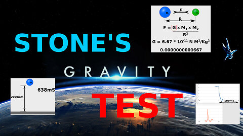 Stone's Gravity Test - Come one, come all - MORE DATA NEEDED.
