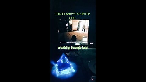 TOM CLANCY'S SPLINTER CELL. sneaking through door 👻👁️👽