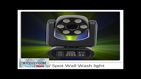 150W LED Spot Beam Wall Wash Moving Head Light DMX With 7 Review