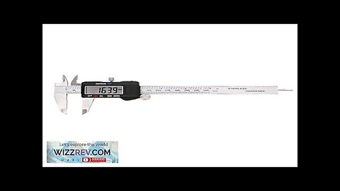 150mm Electronic Digital Vernier Caliper Stainless Steel Vernier Caliper Gauge Woodworking Review