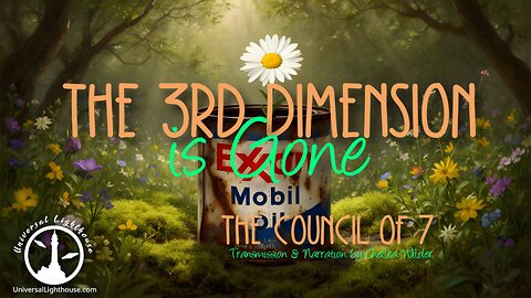 The 3rd Dimension is Gone ~ The Council of 7 ~ Chellea Wilder