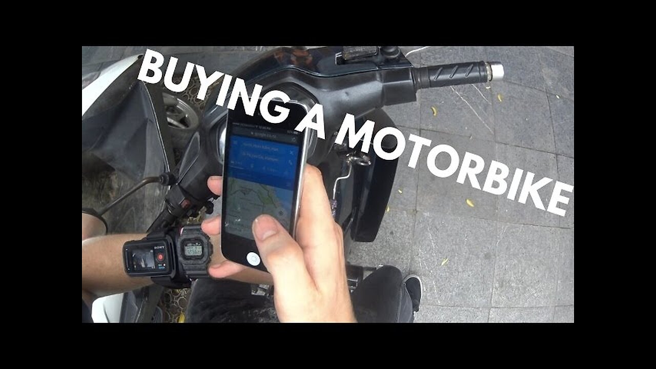 BUYING A MOTORBIKE IN VIETNAM