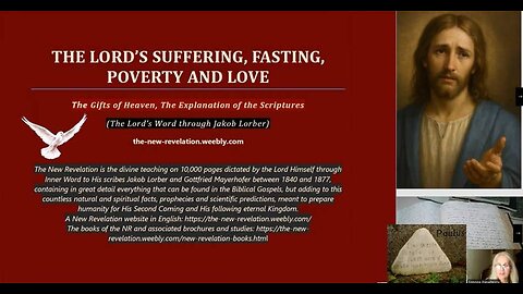THE LORD'S SUFFERING, FASTING, POVERTY AND LOVE (The New Revelation)