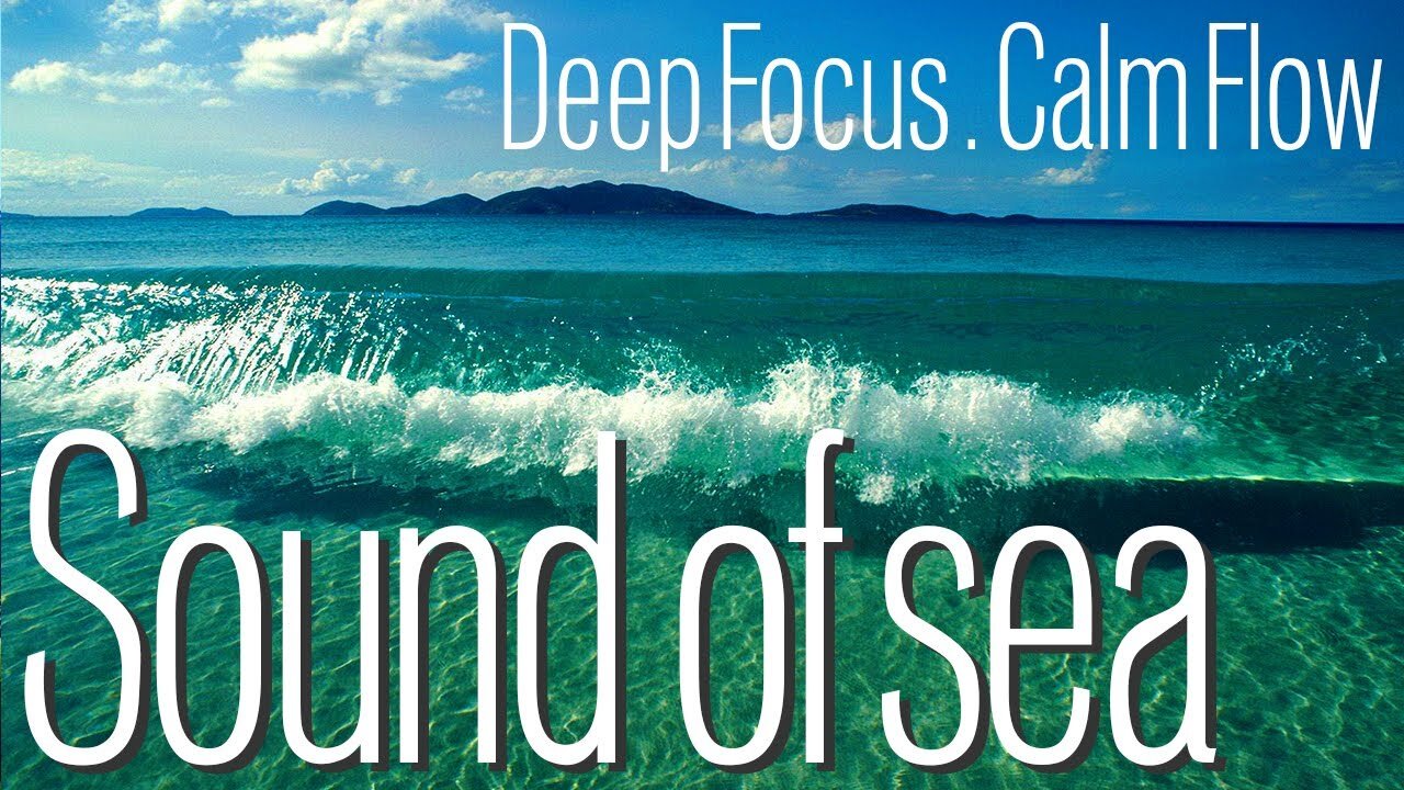 Music Mode - 4K Sea and Beaches - To RELAX AND STUDY