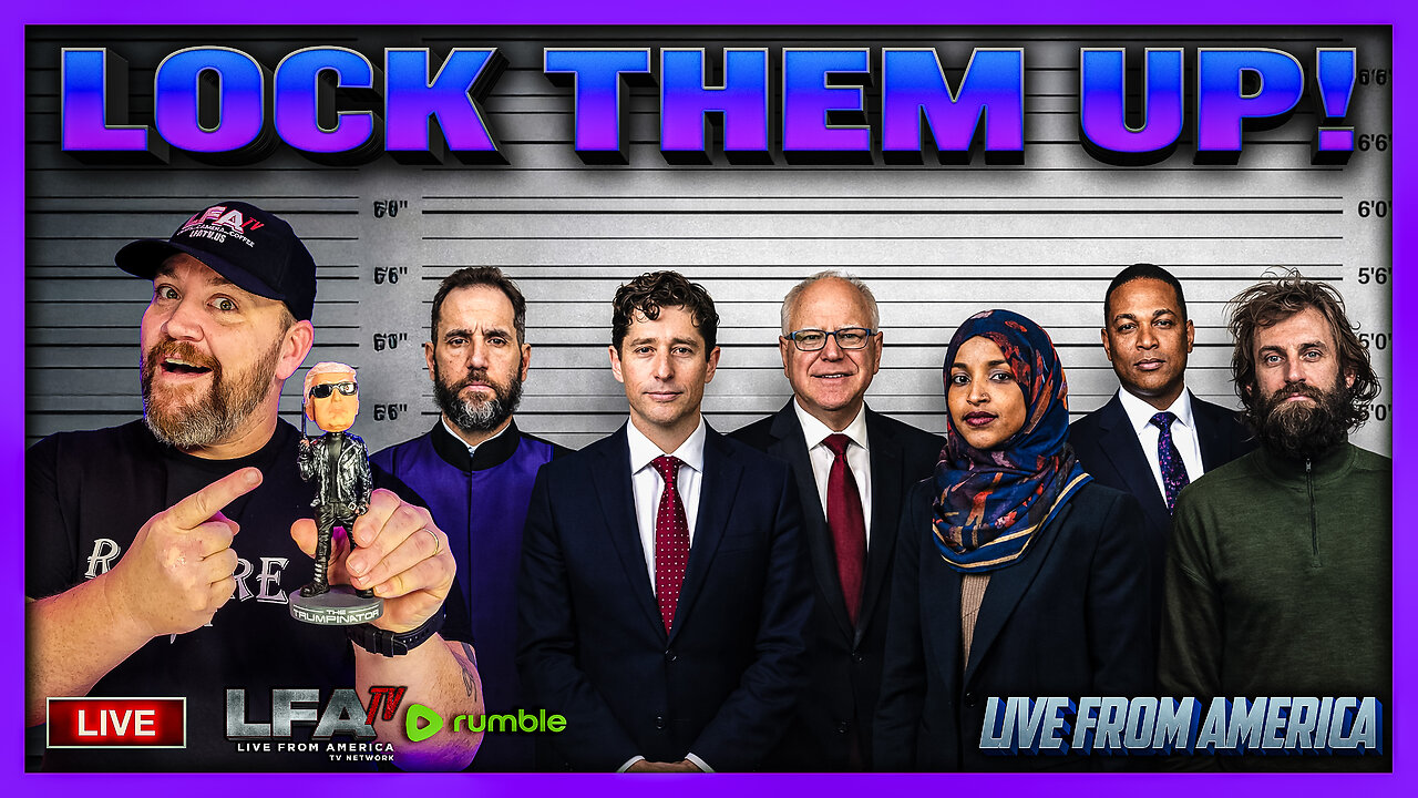 LOCK THEM UP! | LIVE FROM AMERICA 1.23.26 11AM