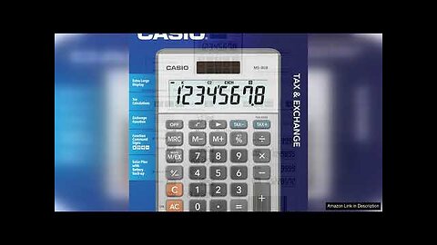 Casio MS-80B Standard Function Desktop Calculator Review