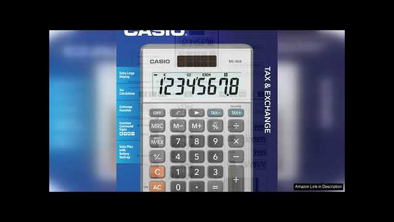 Casio MS-80B Standard Function Desktop Calculator Review