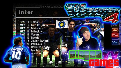Lengendary Sports Games//PES 4 master League