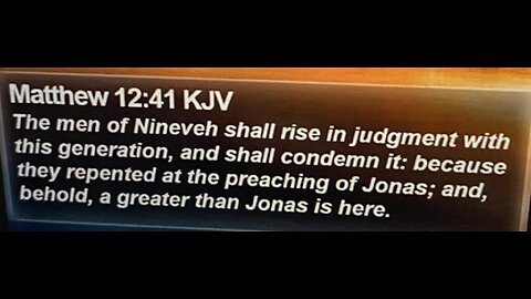 Nineveh shall rise in judgment with this generation, and shall condemn it: because they repented