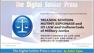 Treason, Sedition, Mutiny, Espionage and US Law and UCMJ
