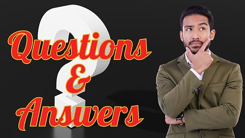 Creation Seminar 7 - Questions & Answers (Part 1)