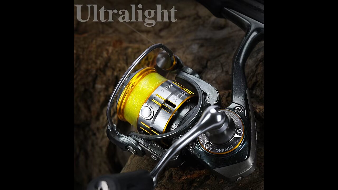 TSURINOYA Light Game Ultra-light Spinning Fishing Reel