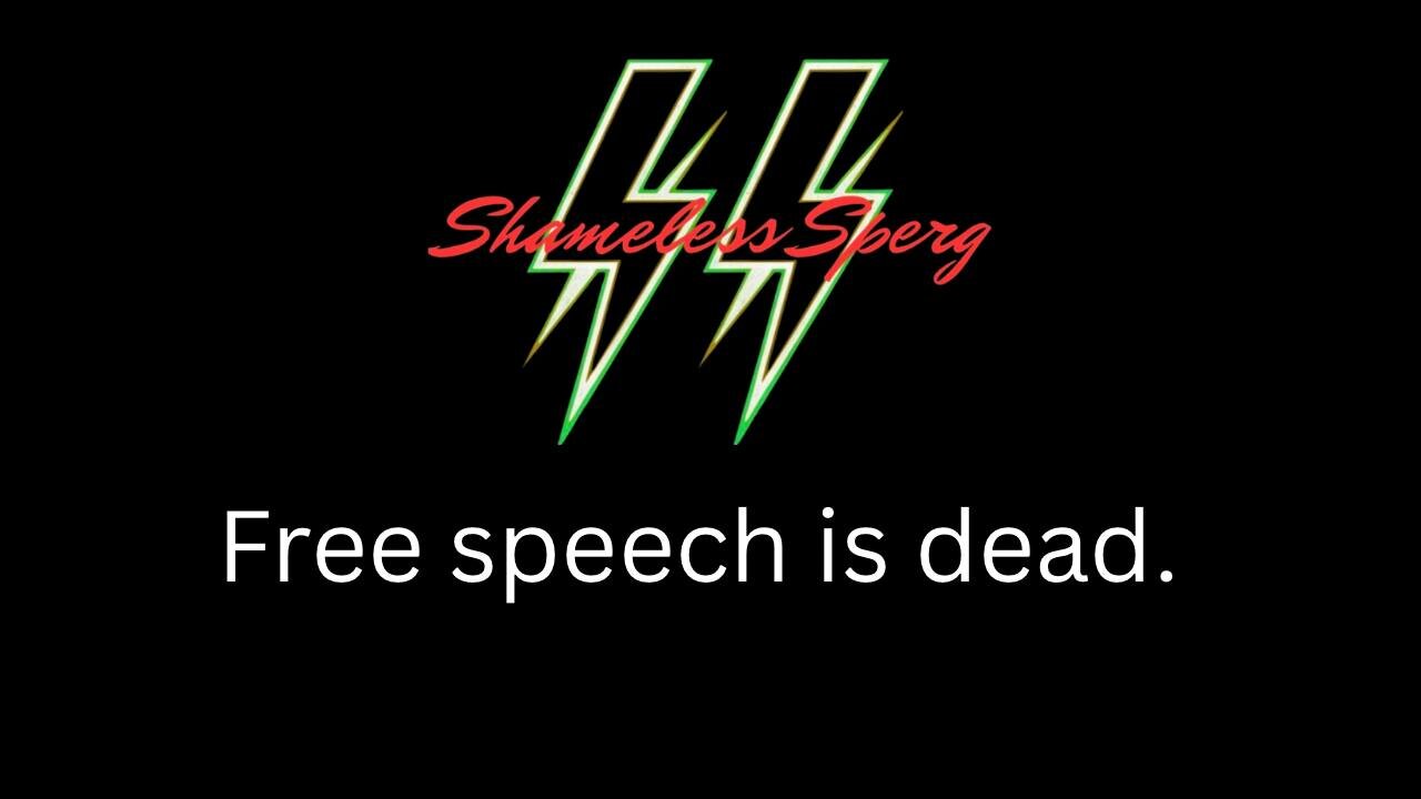 Real free speech is gone.