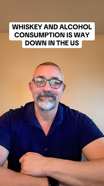 US Alcohol Comsumption is way down