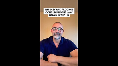 US Alcohol Comsumption is way down