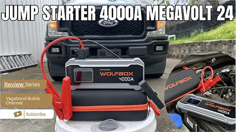 WOLFBOX MegaVolt24 Jump Starter 4000A with Lifetime Warranty