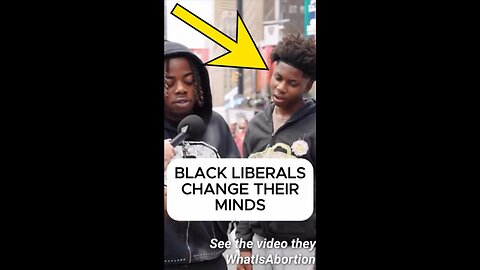 BLACK LIBERALS CHANGE THEIR MINDS