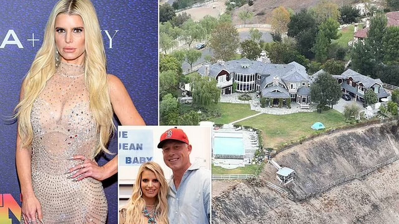 "Jessica Simpson Lists Hidden Hills Mansion"