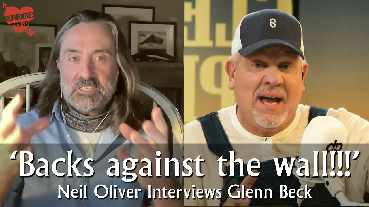 Doctor Neil Oliver Interviews Glenn Beck - Backs against the wall !