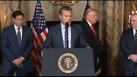 Pete Hegseth DEFENDS Boat Strikes