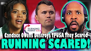 RUNNING SCARED! Candace Owens DESTROYS TPUSA! Are They Backing Out?!