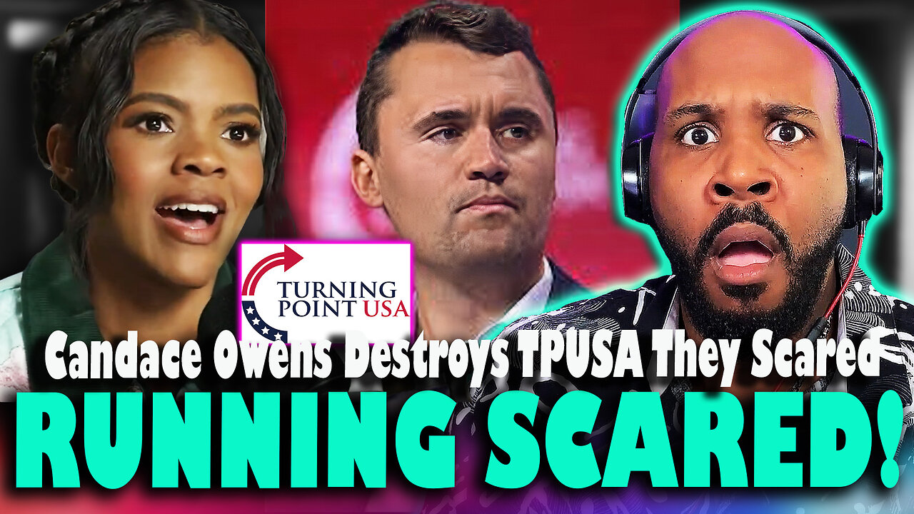 RUNNING SCARED! Candace Owens DESTROYS TPUSA! Are They Backing Out?!