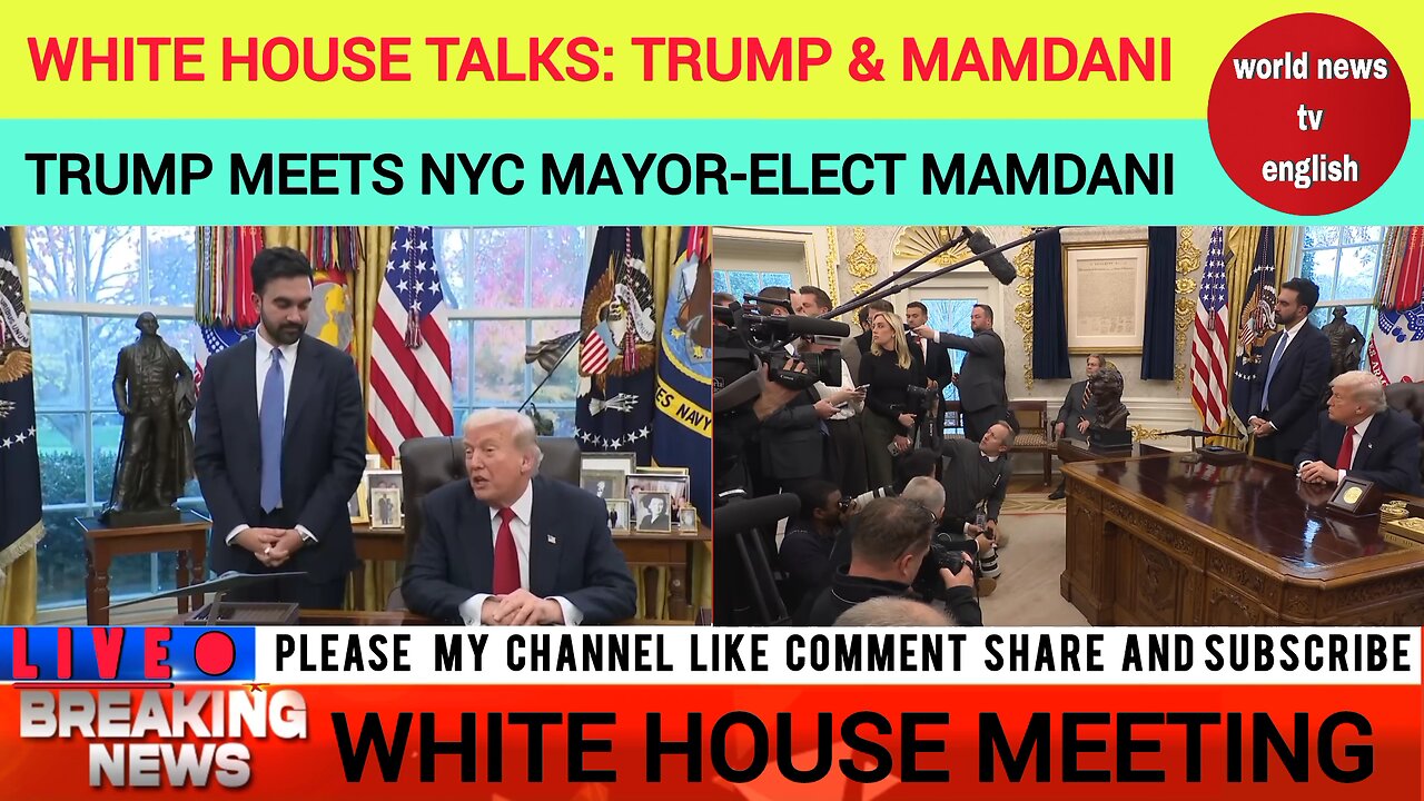 White House Briefing Focuses on NYC With Mamdani