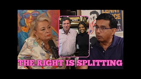 Poisoning the Well: Tucker, Candace & The Right’s Civil War - Dinesh D’Souza w' Roseanne Barr
