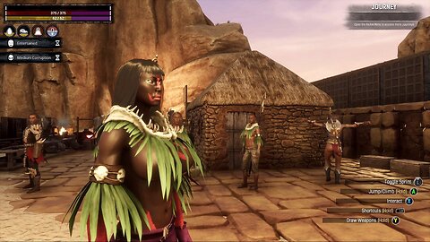Conan Exiles, base building, big boobs