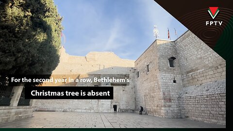 For the second year in a row, Bethlehem's Christmas tree is absent