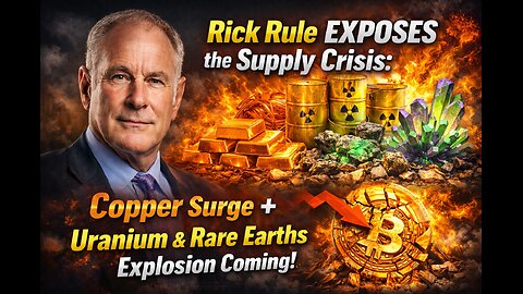 Rick Rule: Copper Has to SKYROCKET — The Uranium & Rare Earths Boom Is Next!