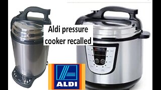 Aldi pressure cooker recalled