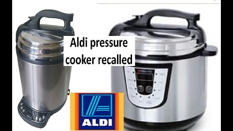 Aldi pressure cooker recalled