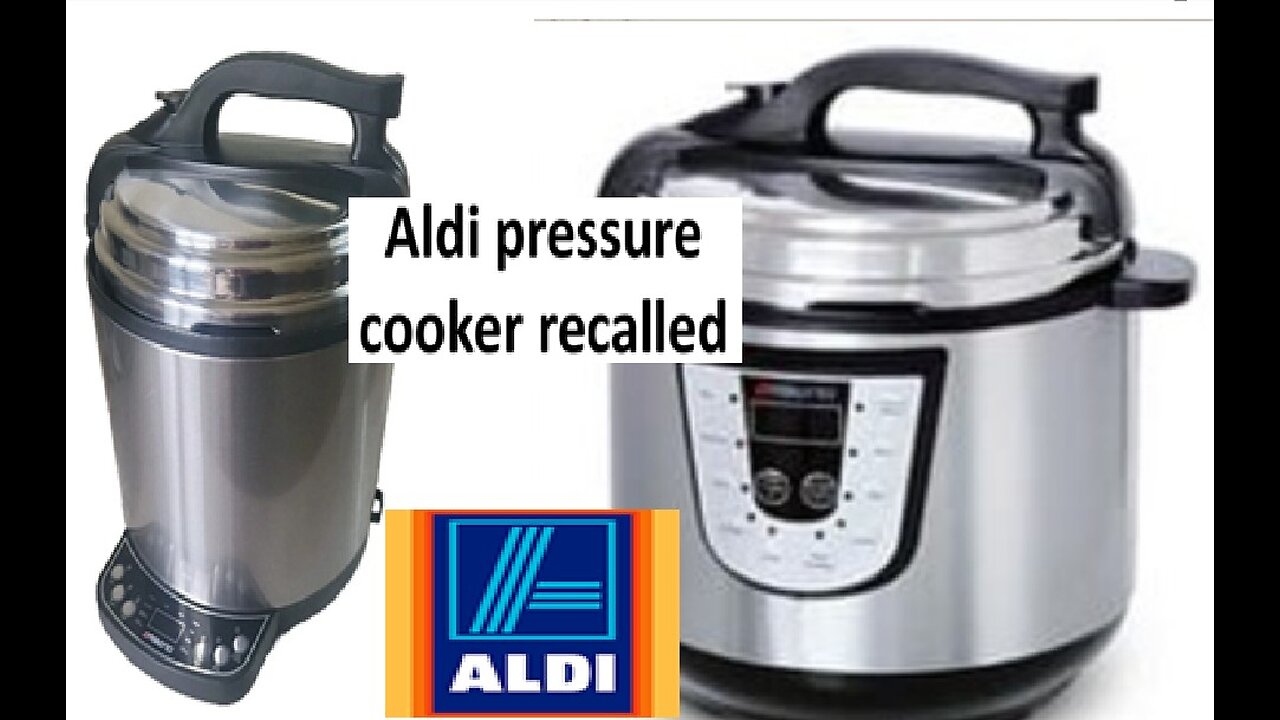 Aldi pressure cooker recalled