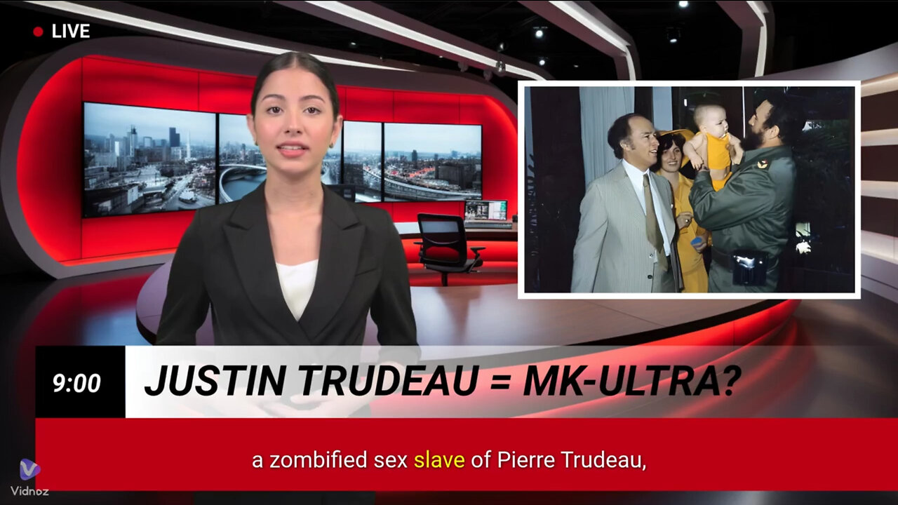 Hot News! Justin Trudeau = MK-Ultra