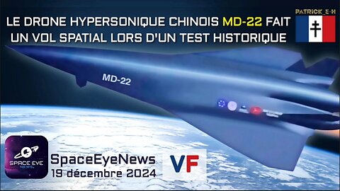 Le dernier drone hypersonique MD-22 chinois fait un vol suborbital lors d'un test historique VF 🇨🇵