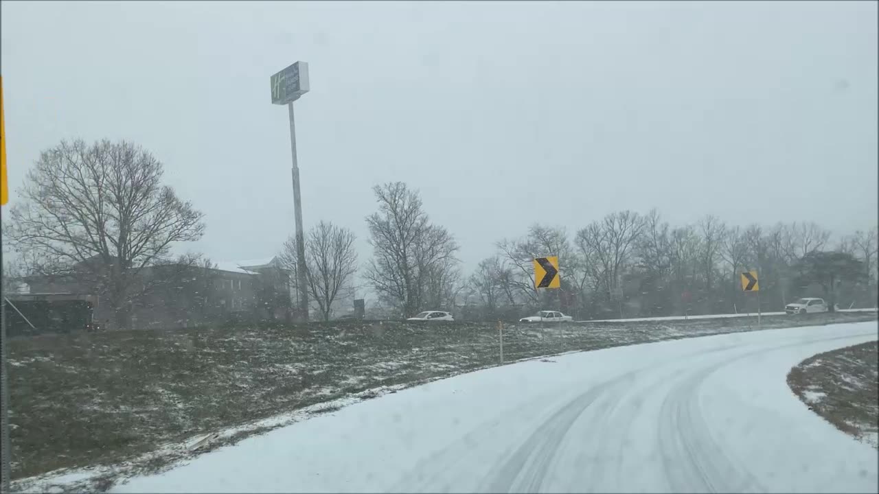 9:45 Am Winter Storm Blair I-64 Eastbound Near Shelbyville