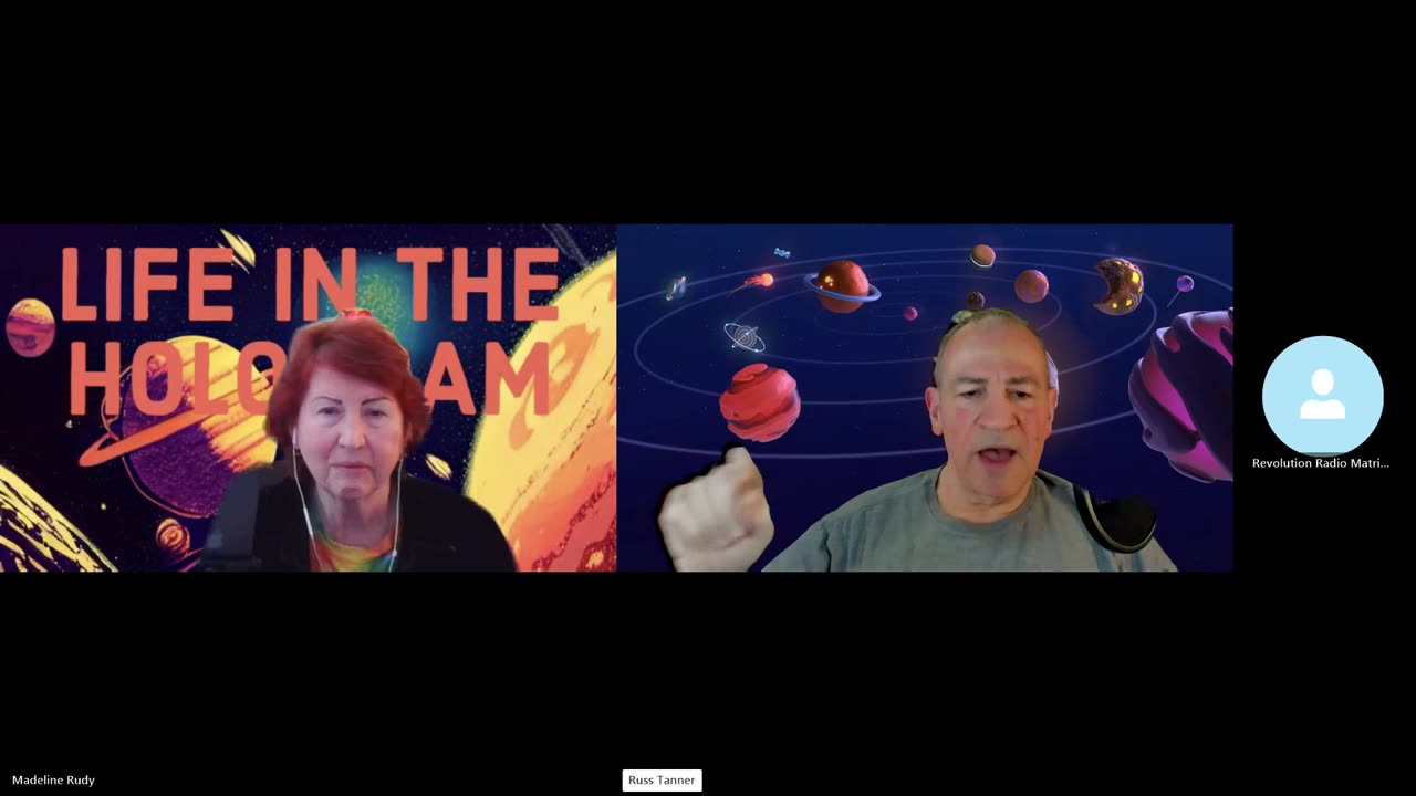 Life In the Hologram with our guest Russ Tanner Part 1 March 7 2025
