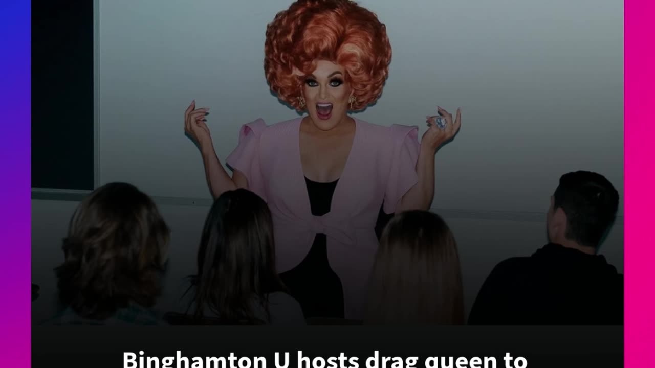 Binghamton U hosts drag queen to speak to children at LGBT event
